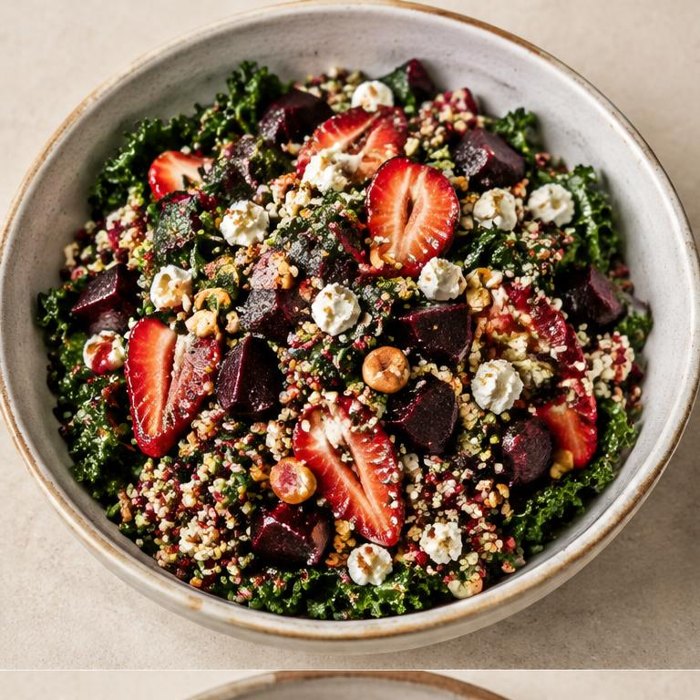 Illustrative Beets Berry Bliss Salad