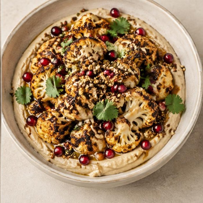 Illustrative Roasted Cauliflower Salad
